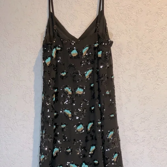 French Connection sequin leopard vnk tunic dress! - Picture 4 of 5